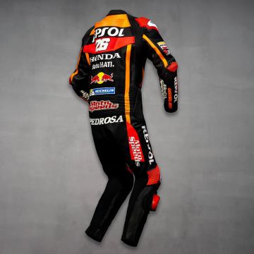 Black Biker Suit
