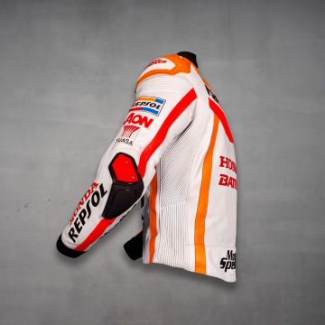 Dani Pedrosa Honda Repsol Motorradjacke 2013 Seitenansicht