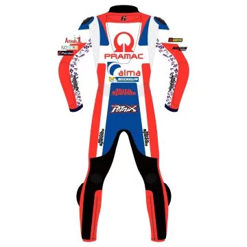 Danilo Petrucci Red Motorcycle Suit Ducati MotoGP 2018