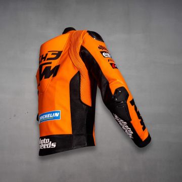 chaqueta ktm cuero