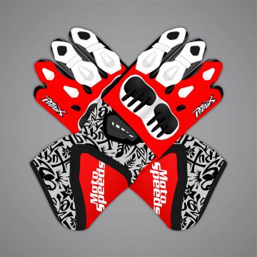 Danilo Petrucci Motorcycle Race Gloves 2026 SBK