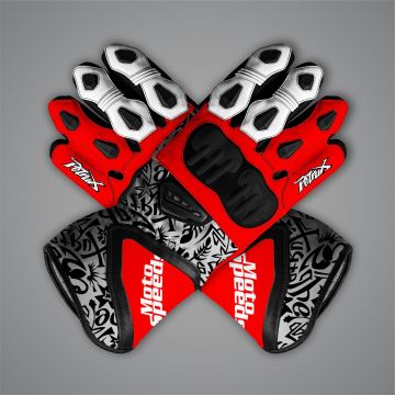 Danilo Petrucci Motorcycle Race Gloves 2026 SBK
