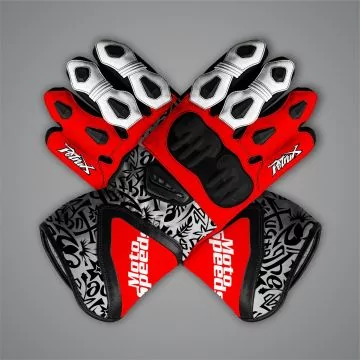 Danilo Petrucci Motorcycle Race Gloves 2026 SBK