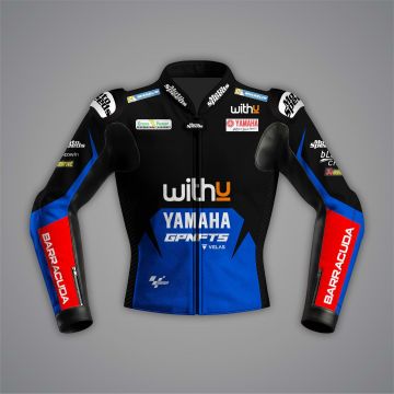 ダリン・バインダー ブルー ヤマハ モーターサイクル ジャケット MotoGP 2022