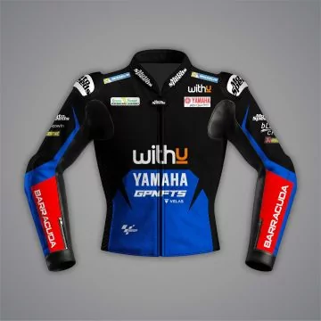 ダリン・バインダー ブルー ヤマハ モーターサイクル ジャケット MotoGP 2022