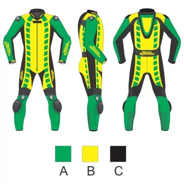 Diamond Leather Racing Suit
