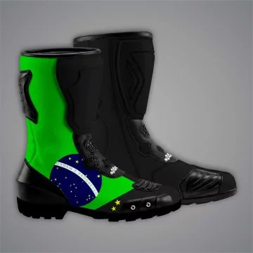 Matching Diogo Moreira Honda LCR 2026 style race boots
