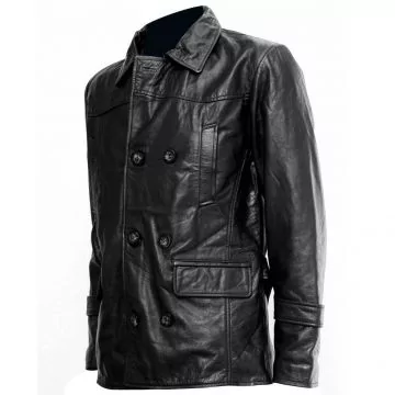 tenth doctor replica leather coat