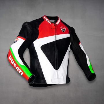 Ducati Corse Leather Jacket right view