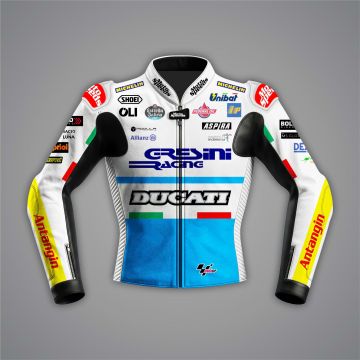 Marc Marquez Ducati Leather Jacket British GP 2024