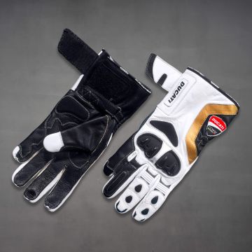 Ducati Motorradhandschuhe Leder