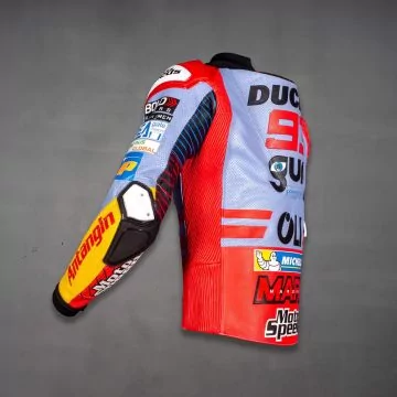 Ducati Red Jacket Marc Marquez 2024 left side view
