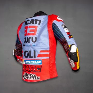 cowhide leather motorbike racing jacket