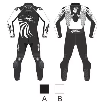 motorcycle race suit with armor