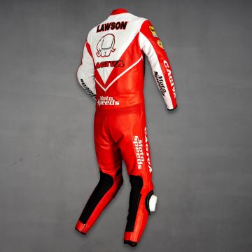 Eddie Lawson Lederanzug Moto Cagiva 1992