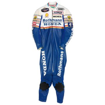 Combinaison en cuir de moto Honda
