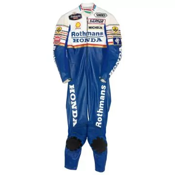 Eddie Lawson MotoGP Racing Suit Rothmans Honda 1989