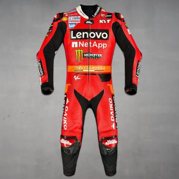 one piece race leathers Enea Bastianini Ducati MotoGP 2023
