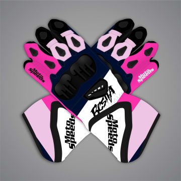 leather racing gloves