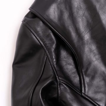 Espresso Lederjacke