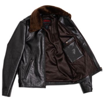 Chaqueta Motera Negra