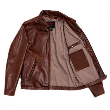 Whiskey Leather Jacket