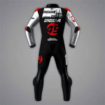 cowhide leather race suit mens