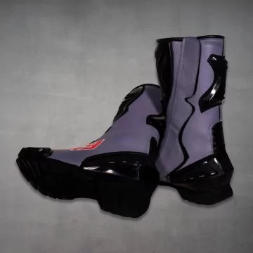 Fabio di Giannantonio Grey Motorcycle Boots MotoGP 2022 bottom view