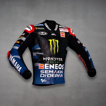 Fabio Quartararo Motorradjacke Yamaha MotoGP 2023