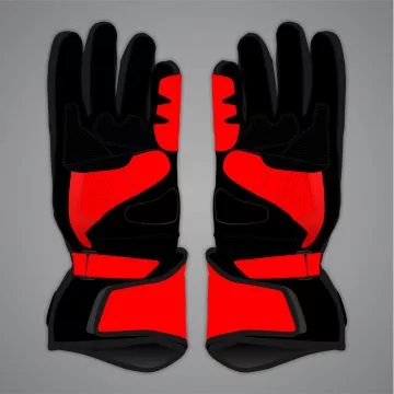 Fabio Quartararo Leather Racing Gloves