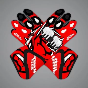 Fabio Quartararo Leather Racing Gloves MotoGP 2026