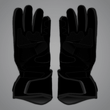 Fabio Quartararo French GP 2024 gloves lower view