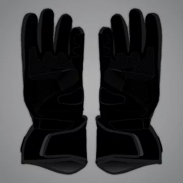 Fabio Quartararo French GP 2024 gloves lower view