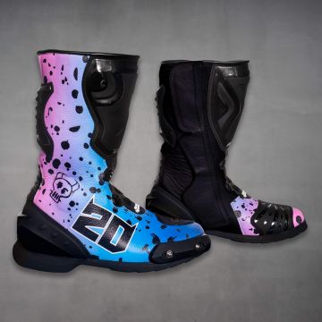 Flachbahn-Rennstiefel