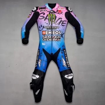Fabio Quartararo Yamaha-dräkt Franska GP 2024