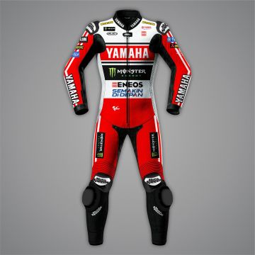 Fabio Quartararo Yamaha Moto Suit British GP 2024