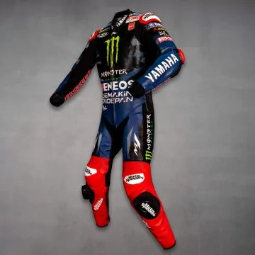 Fabio Quartararo Yamaha Motorcycle Track Leathers MotoGP 2023
