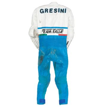 Faust Gresini Gepanzerter Motorradsuit GP 1987