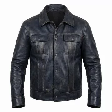Bad Boys Mike Lowrey Black Leather Jacket