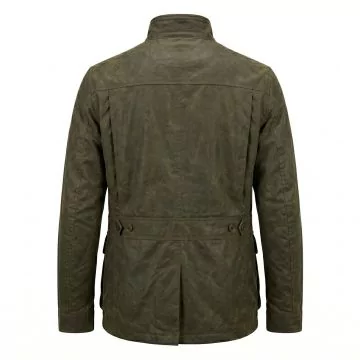 James Bond Skyfall Leather Jacket back view