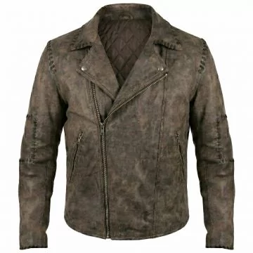 Mad Max Fury Road Distressed Leather Jacket