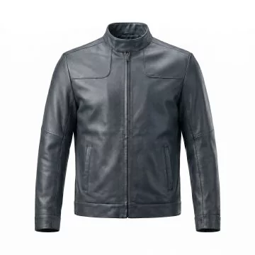 Mission Impossible Ethan Hunt Giacca in Pelle Grigia