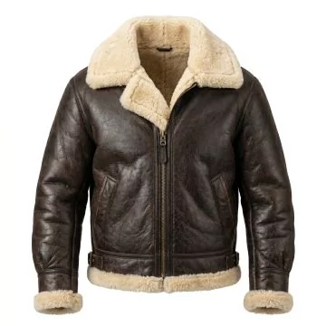Rocky Balboa Brown Leather Jacket Men