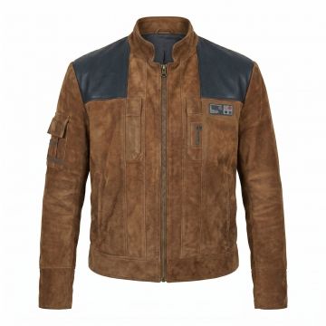 Star Wars Han Solo Brown Leather Jacket