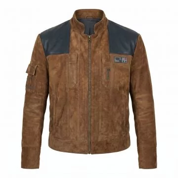 Star Wars Han Solo Brown Leather Jacket