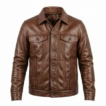 Thor Brown Leather Jacket