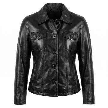 Buffy Black Leather Jacket | Leather Collection