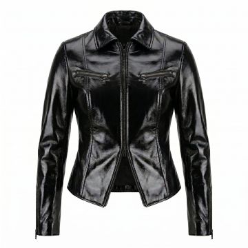 Catwoman Black Leather Jacket