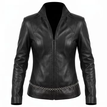 Natalie Cook Charlie's Angels Black Leather Jacket