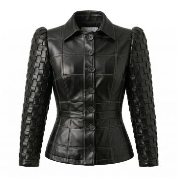 Cruella Black Leather Jacket